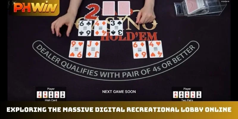 Exploring the massive digital recreational lobby online