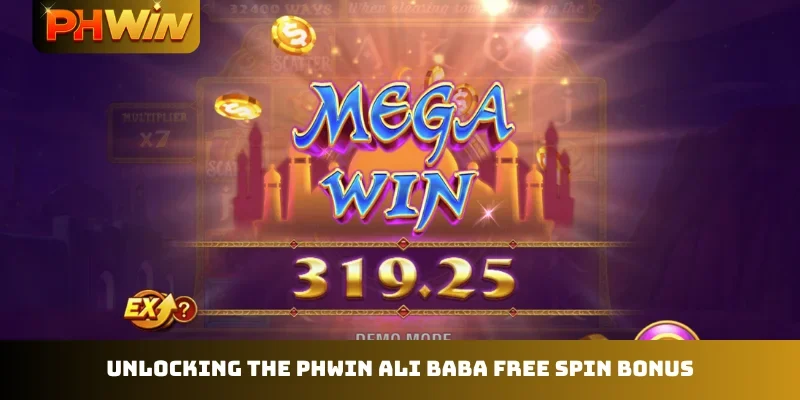Unlocking the PHWIN Ali Baba free spin bonus