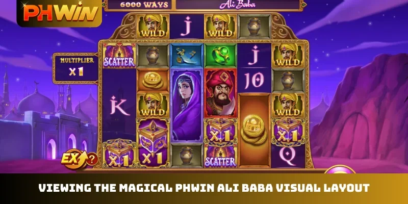 Viewing the magical PHWIN Ali Baba visual layout